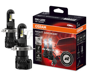 Kit LED-lampor H7 Osram Night Breaker Godkända - 64210DWNB