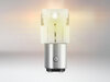 Orange P21/5W LED-lampor Osram LEDriving® SL - BAY15d