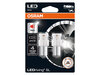 P21W LED-lampor Osram LEDriving® SL Röda - BA15s