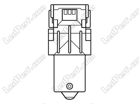 P21W LED-lampor Osram LEDriving® SL White 6000K - BA15s