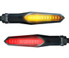 Dynamiska LED-blinkers 3 i 1 för Aprilia Caponord 1200