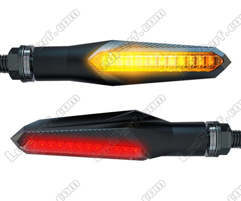 Dynamiska LED-blinkers 3 i 1 för Kawasaki GPZ 500 S