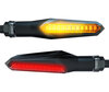 Dynamiska LED-blinkers 3 i 1 för Suzuki Marauder 800