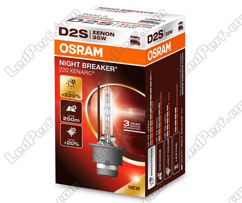 Xenonlampa D2S Osram Xenarc Night Breaker 220 - 66240XN2 i sin Paket