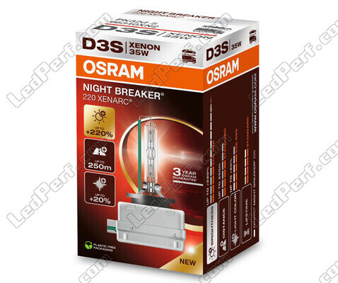 Xenonlampa D3S Osram Xenarc Night Breaker 220 - 66340XN2 i sin Paket