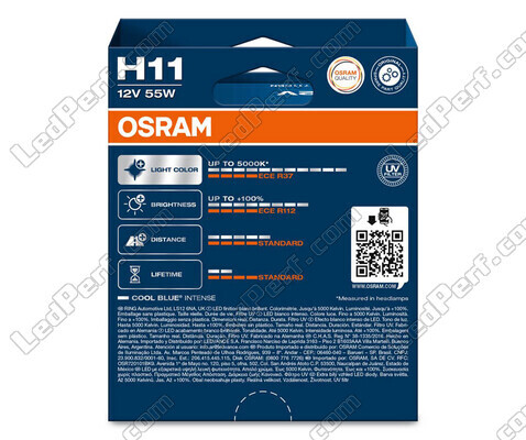 Par lampor H11 Osram Cool Blue Intense - 64211CBN-2HB