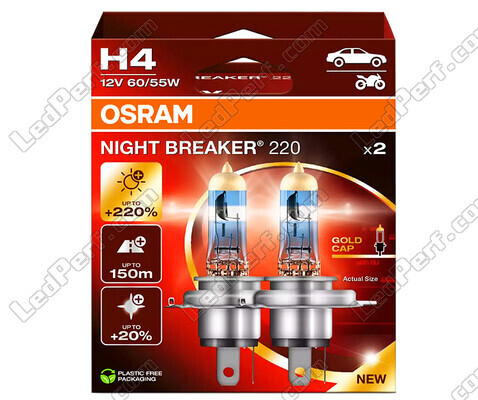 Lampor H4 OSRAM Night Breaker® 220 - 64193NB220-2HB -Duo Box