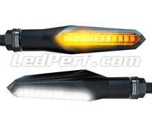Dynamiska LED-blinkers + Varselljus för Aprilia Pegaso Strada Trail 650