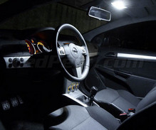 Full LED-lyxpaket interiör (ren vit) för Opel Astra H