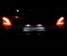 Paket LED-lampor för skyltbelysning (xenon vit) för Peugeot 208