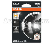 Orange W5W / WY5W LED-lampor Osram LEDriving® SL - W2.1x9.5d