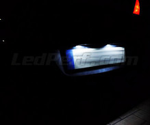 Paket LED-lampor för skyltbelysning (xenon vit) för Opel Zafira B